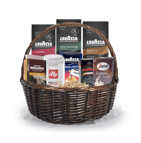 illy coffee gift basket